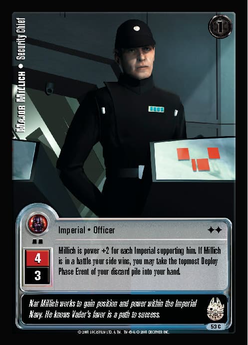 Major Millich • Security Chief — image 1