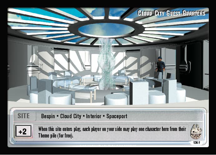 Cloud City Guest Quarters - 1st Day — image 1