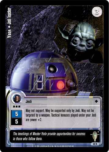 Yoda • Jedi Teacher (L) - 1st Day — image 1