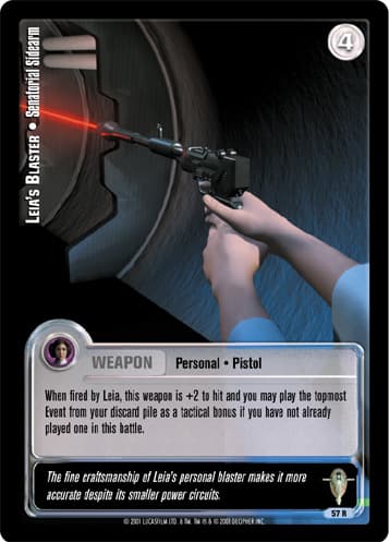 Leia's Blaster • Senatorial Sidearm — image 1