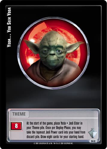 Yoda... You Seek Yoda - 1st Day — image 1