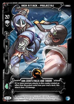 Sub-Zero's Freeze and Throw - Foil — image 1