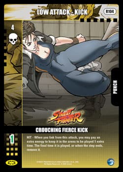 Crouching Fierce Kick - Foil — image 1