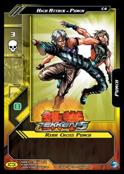 Rear Cross Punch - Foil — image 1