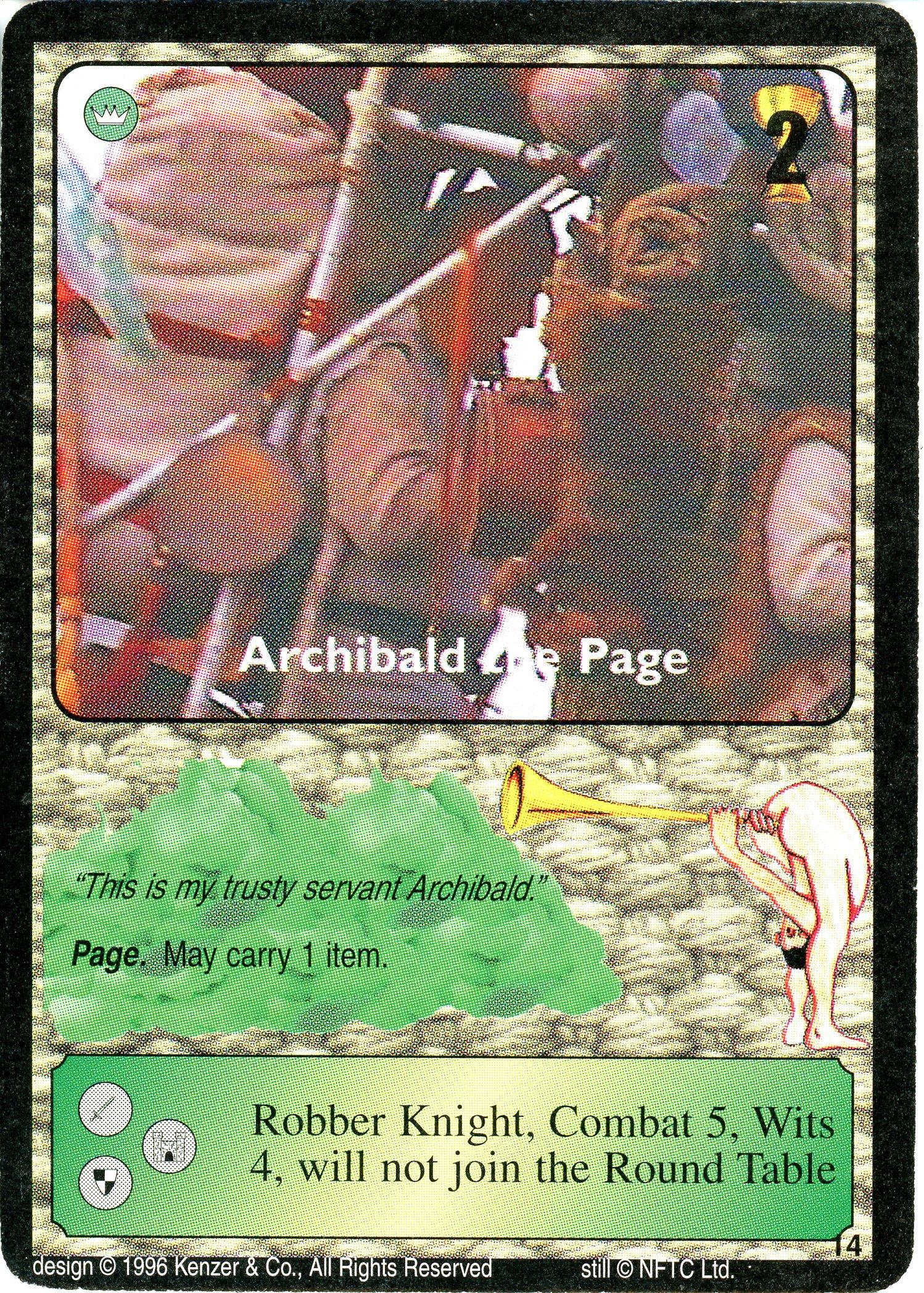 Archibald the Page — image 1