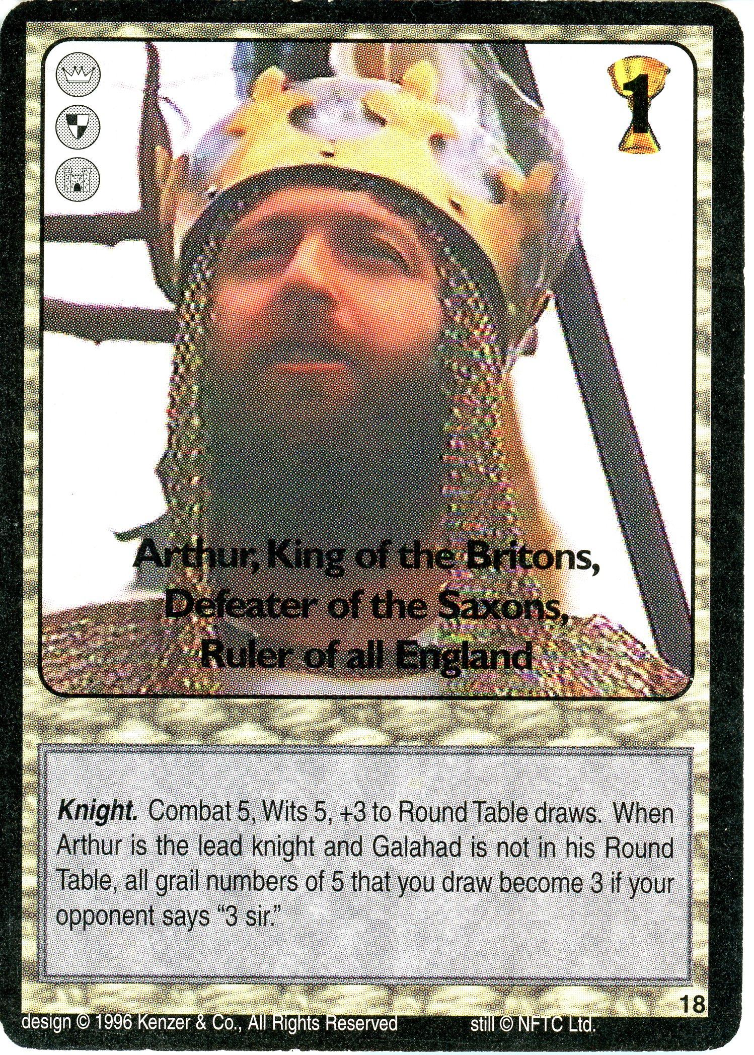 Arthur, King of the Britons, Defeater of the Saxons, Ruler of all England (18) — image 1