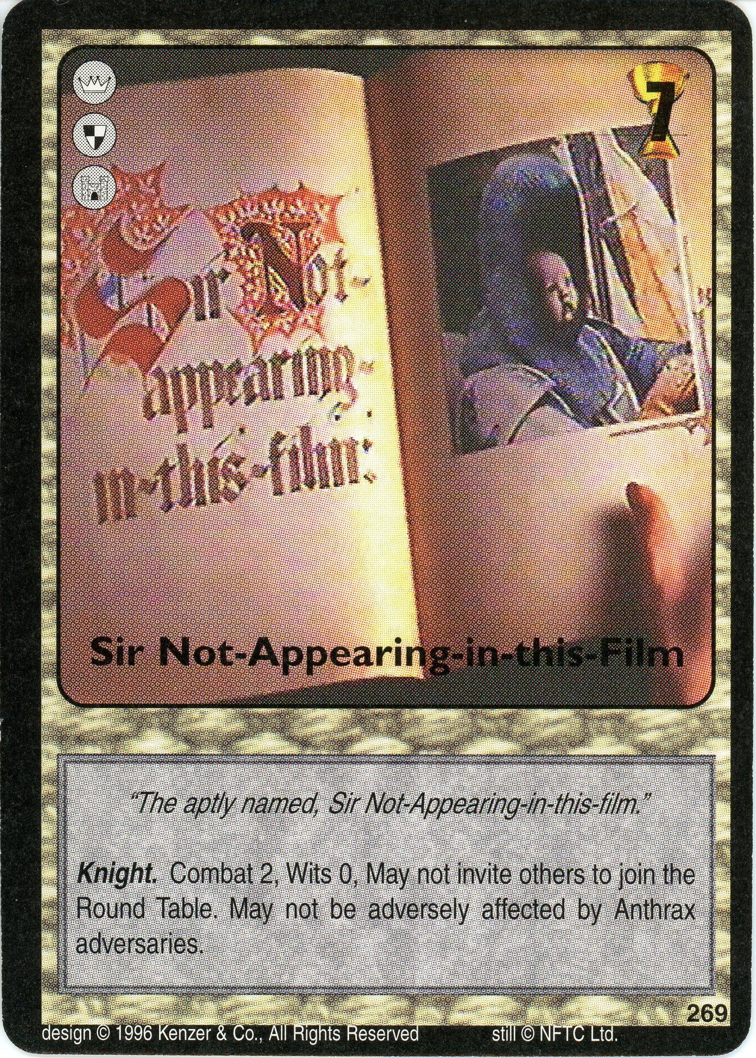 Sir Not-Appearing-In-This-Film — image 1