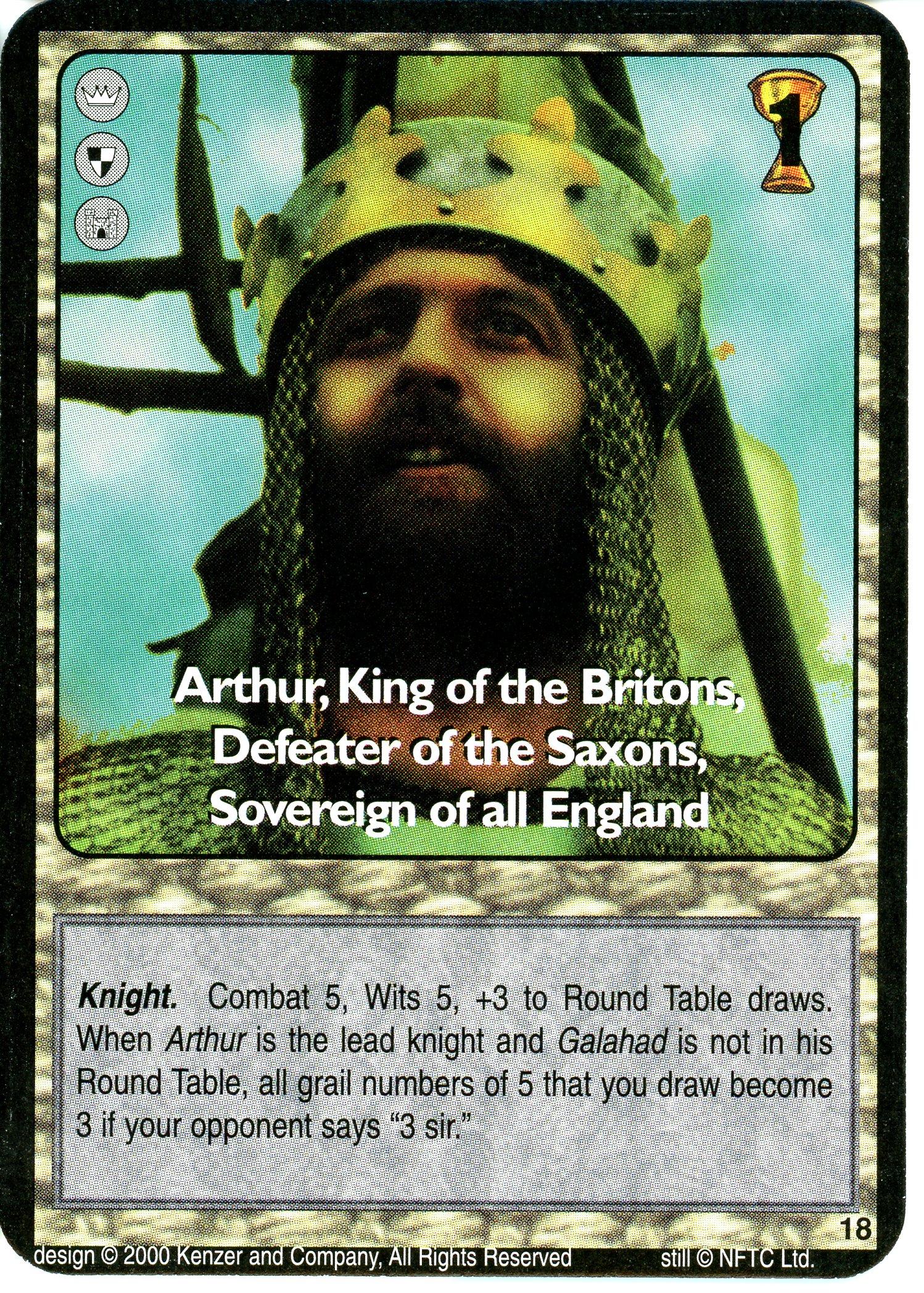 Arthur, King of the Britons, Defeater of the Saxons, Ruler of all England (18) — image 1