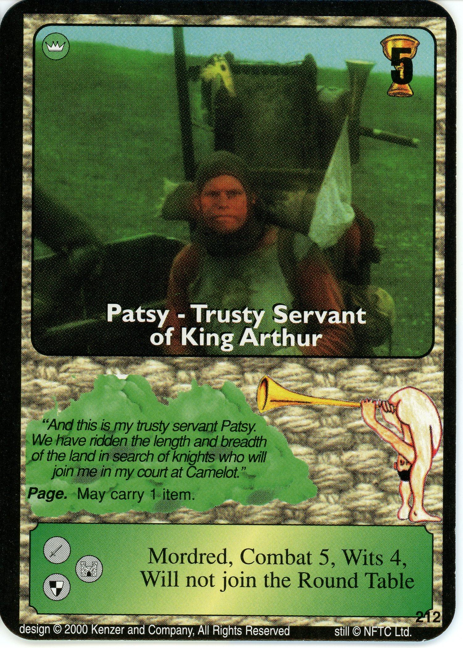 Patsy (212 Misnumbered 210, larger image, white title) — image 1