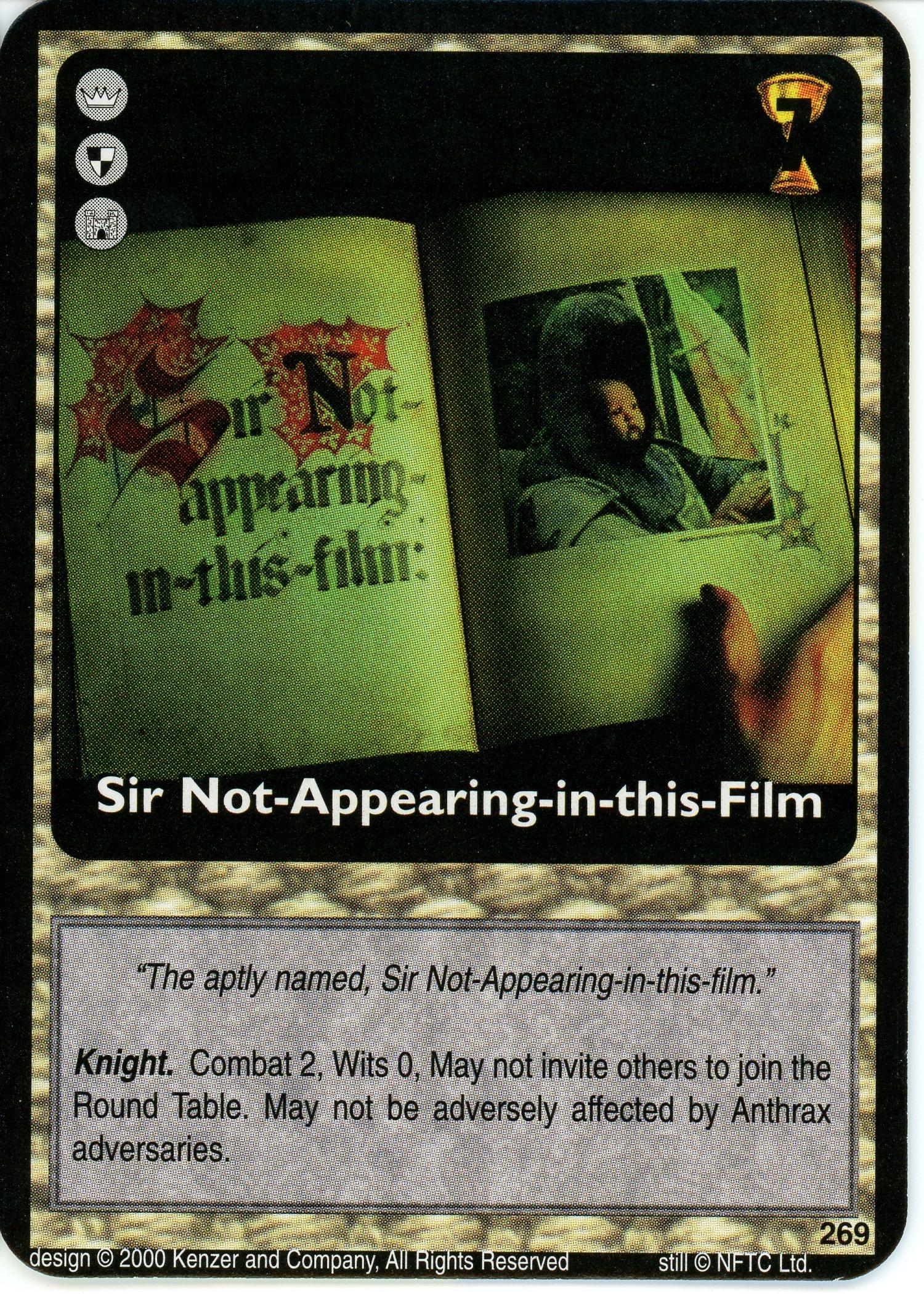 Sir Not-Appearing-In-This-Film — image 1