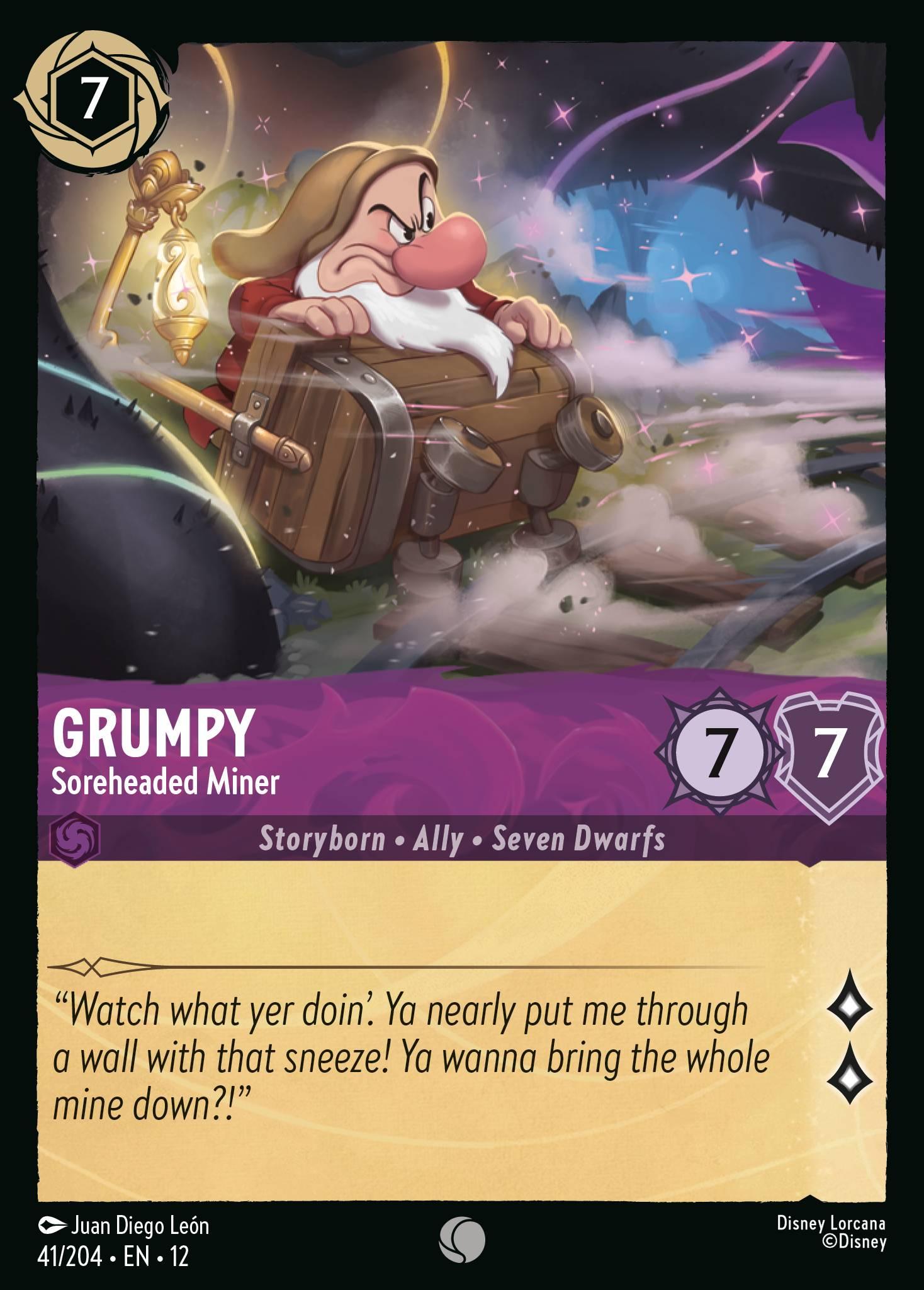 Grumpy, Soreheaded Miner — image 1