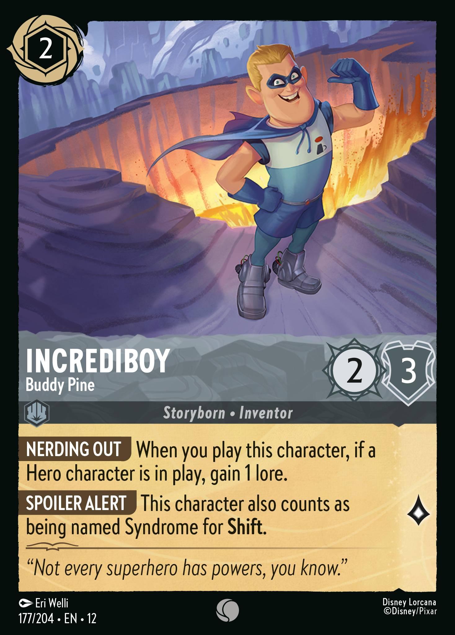 Incrediboy, Buddy Pine — image 1