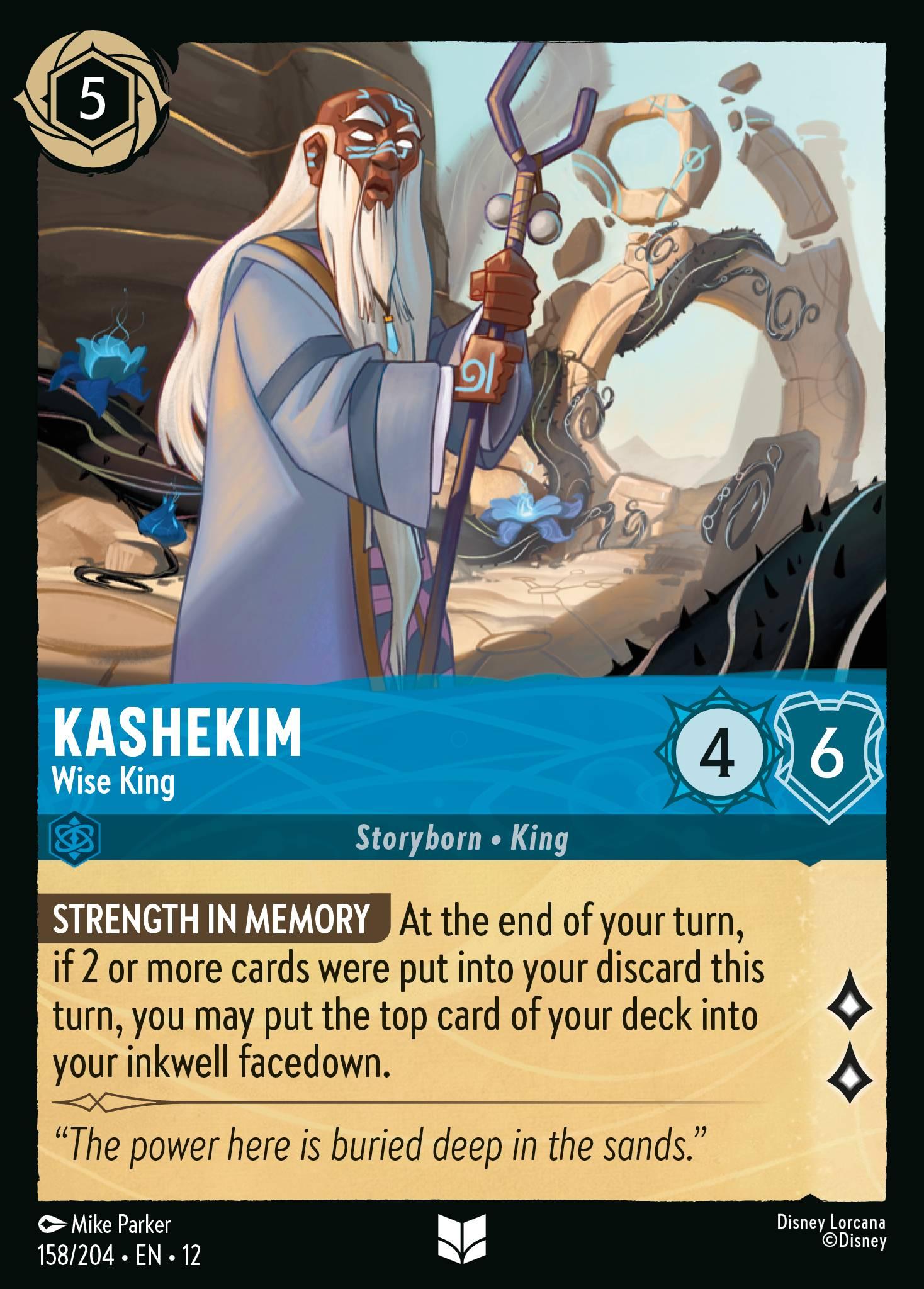 Kashekim, Wise King - FOIL — image 1