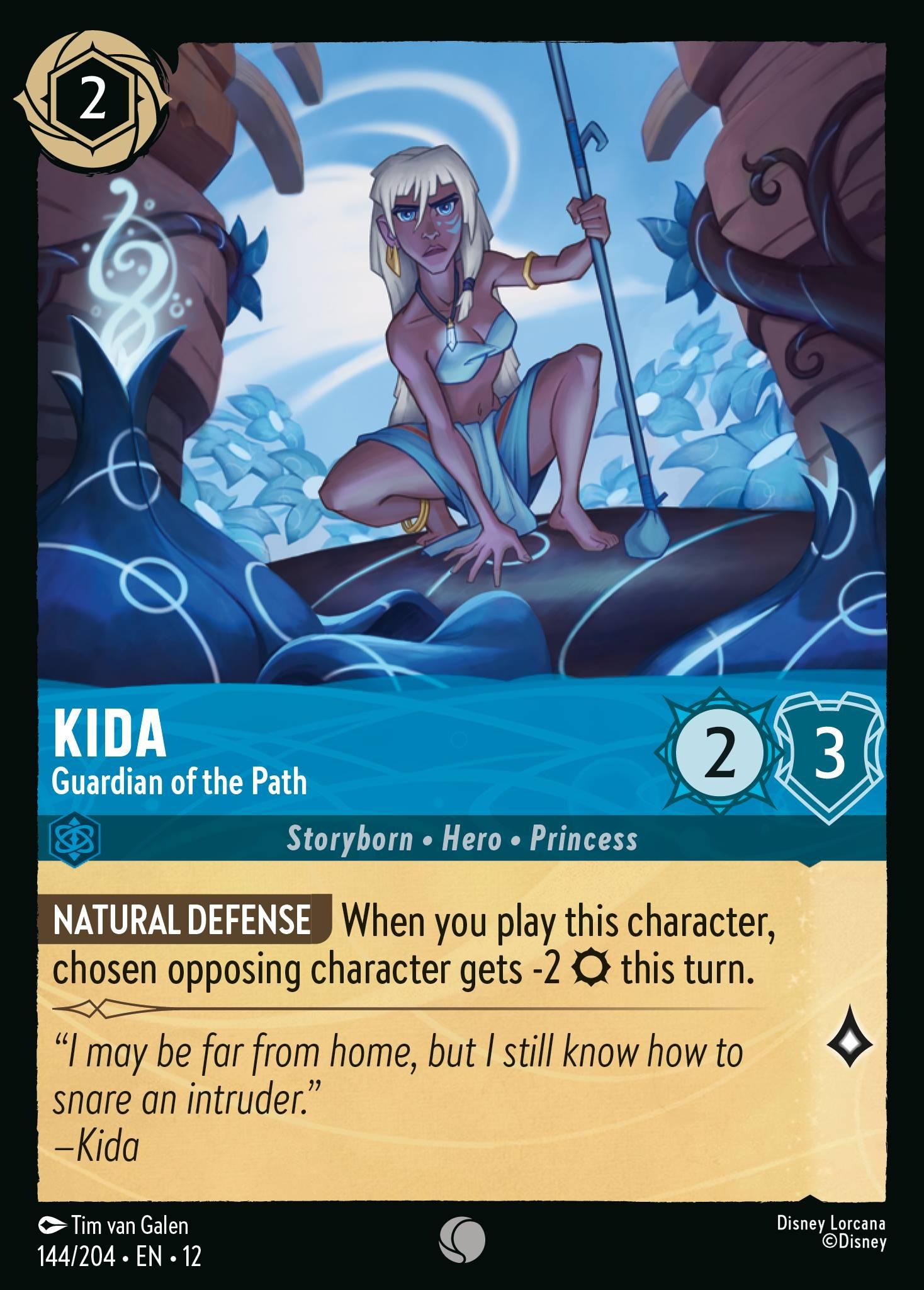 Kida, Guardian of the Path - FOIL — image 1