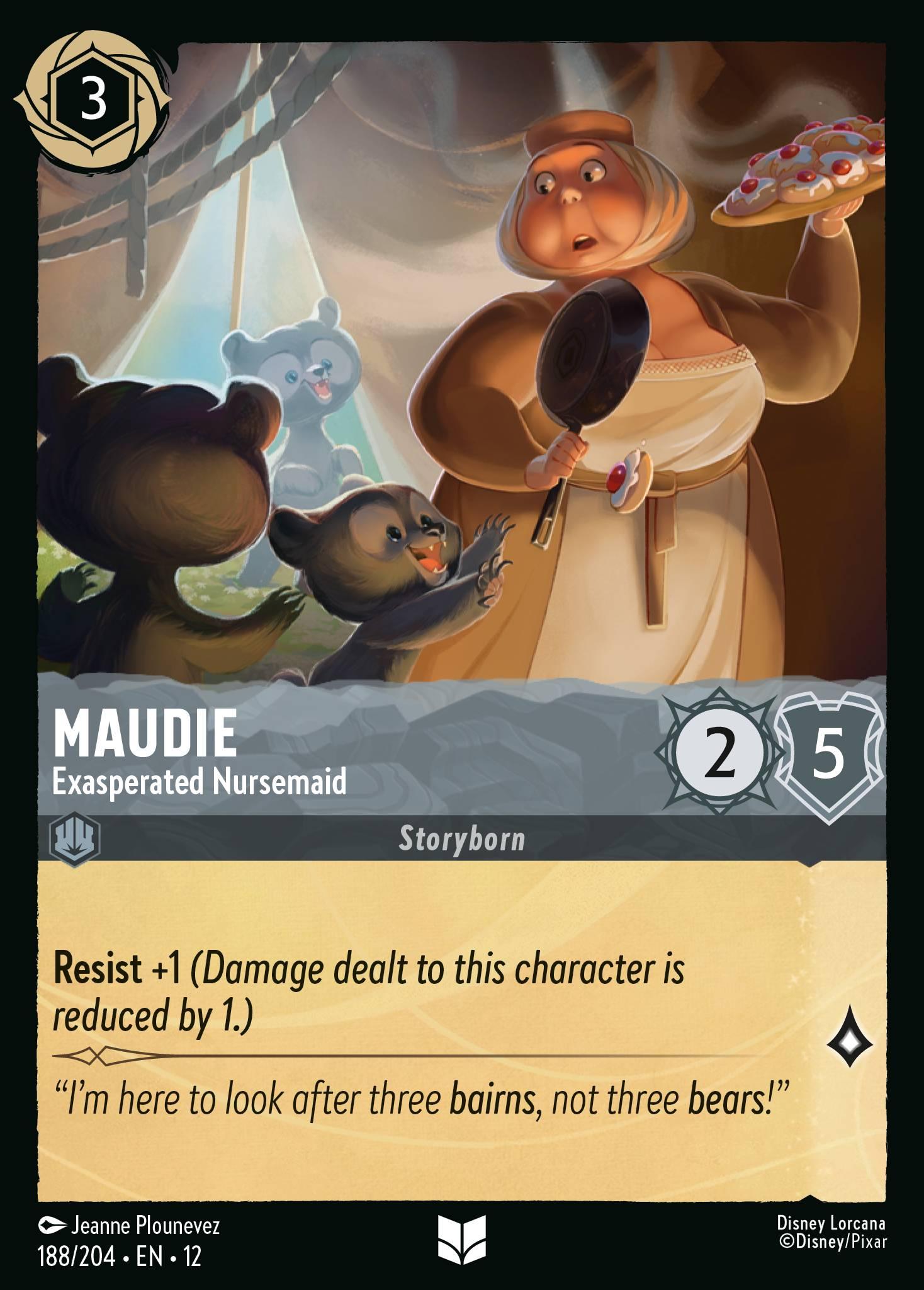 Maudie, Exasperated Nursemaid - FOIL — image 1