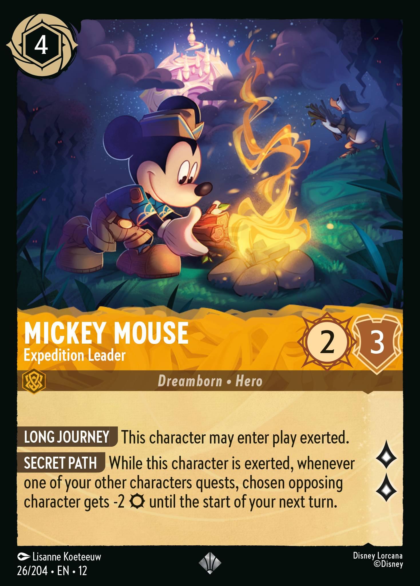 Mickey Mouse, Expedition Leader - FOIL — image 1