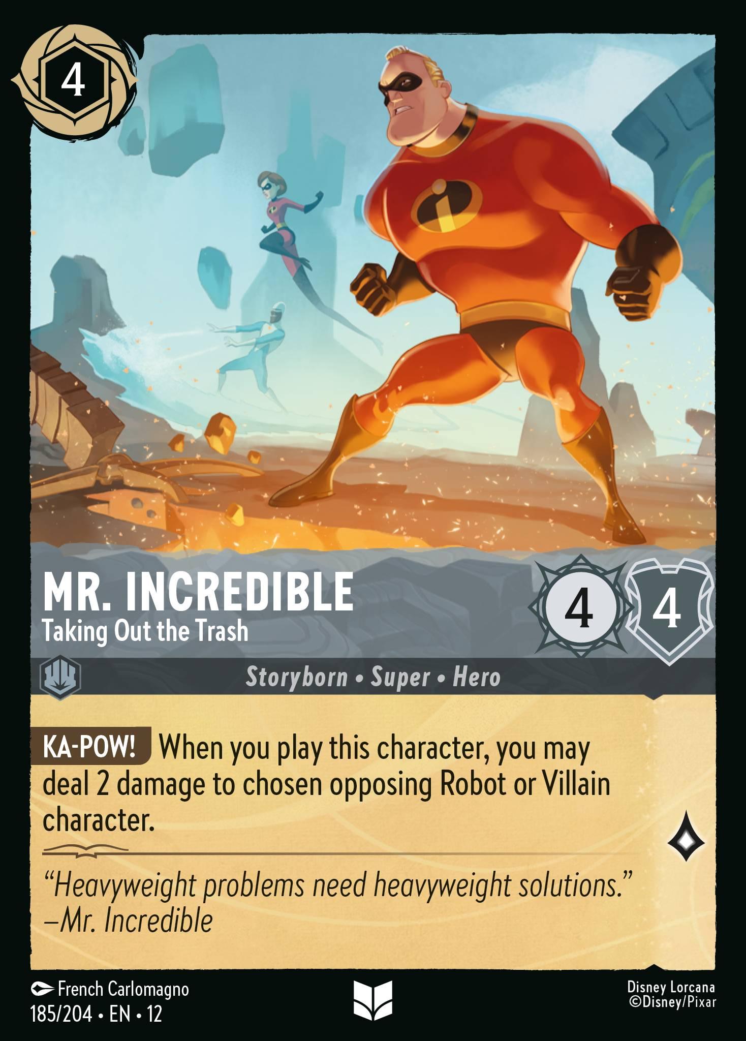 Mr. Incredible, Taking Out the Trash — image 1