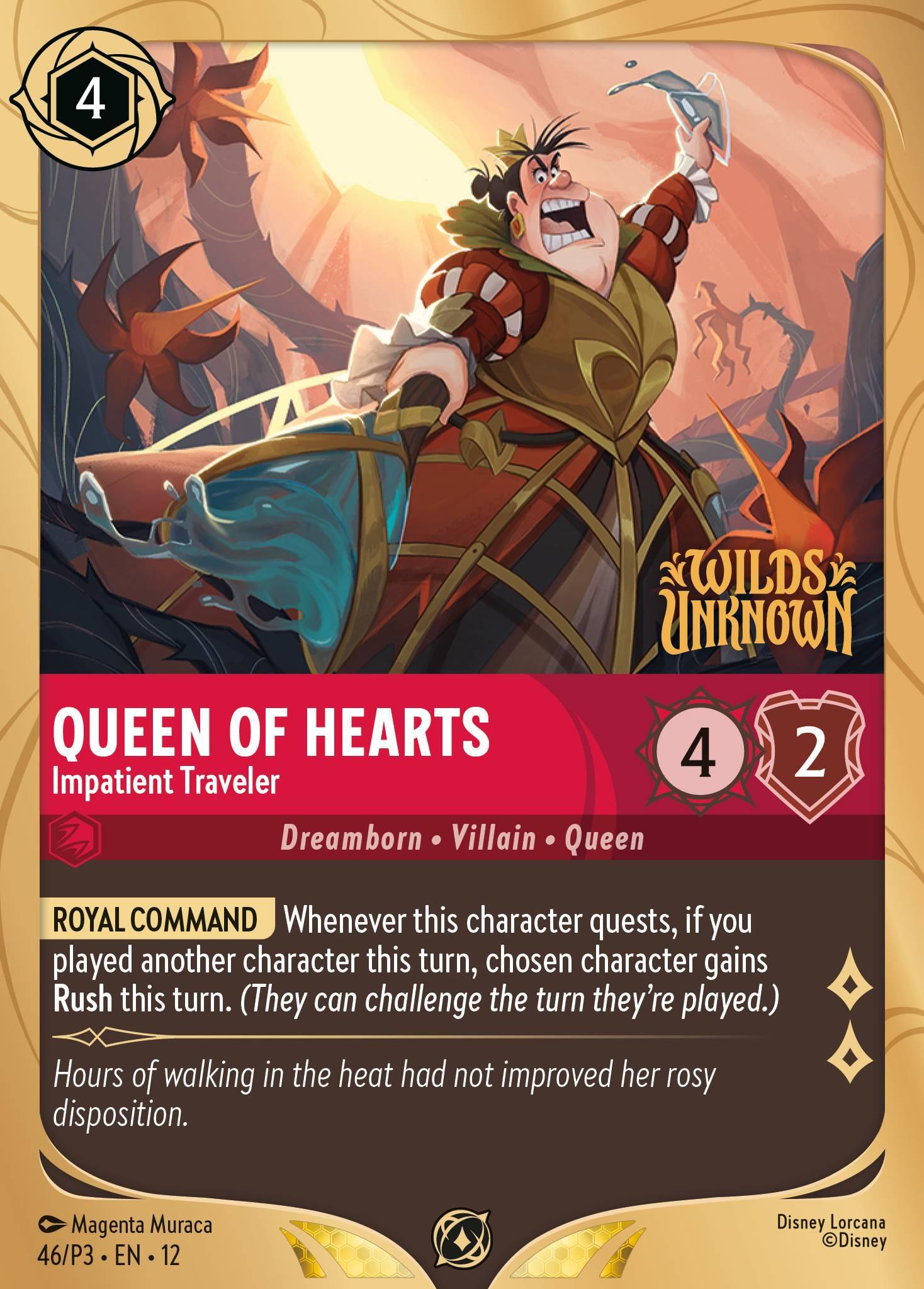 Queen of Hearts, Impatient Traveler - PROMO — image 1