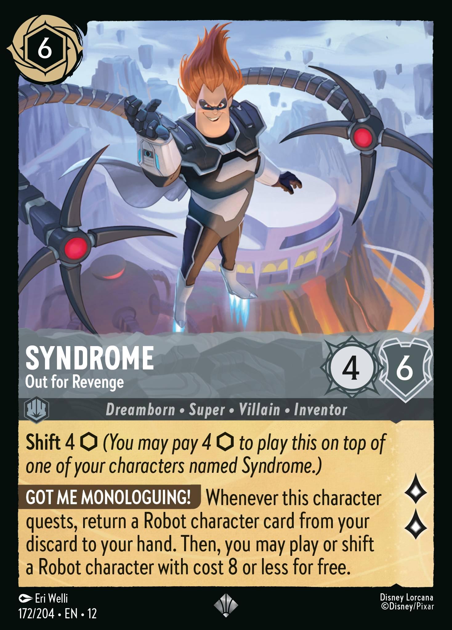 Syndrome, Out for Revenge - FOIL — image 1