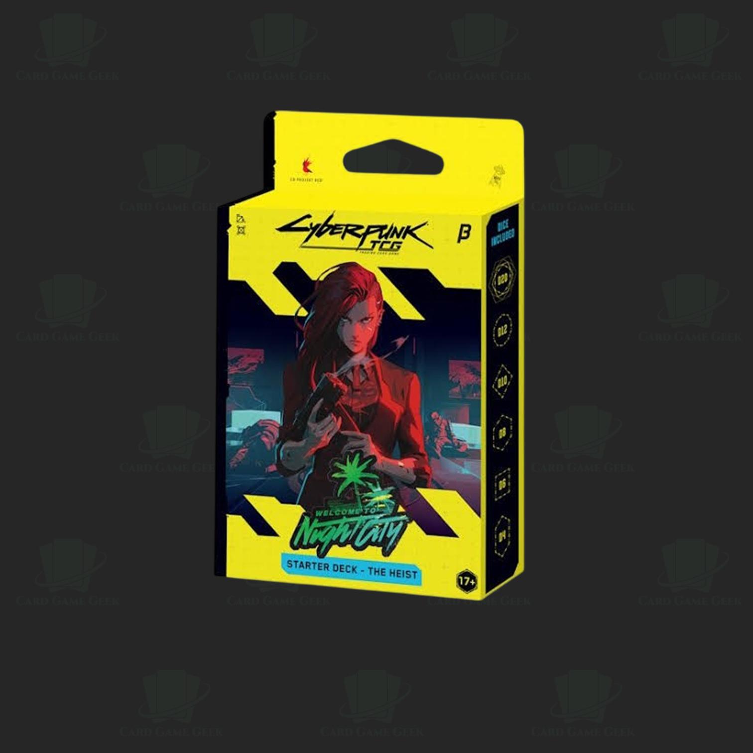 Cyberpunk TCG - Welcome to Night City BETA - The Heist - Starter Deck — image 1
