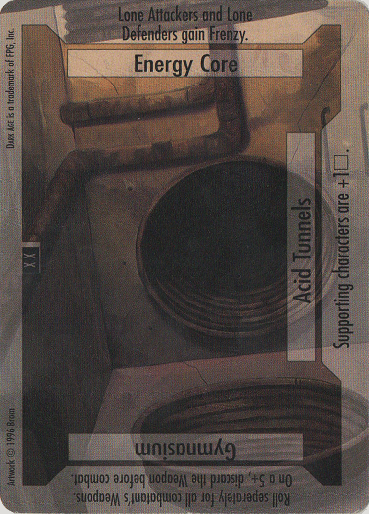 Energy Core / Acid Tunnels / Gymnasium — image 1