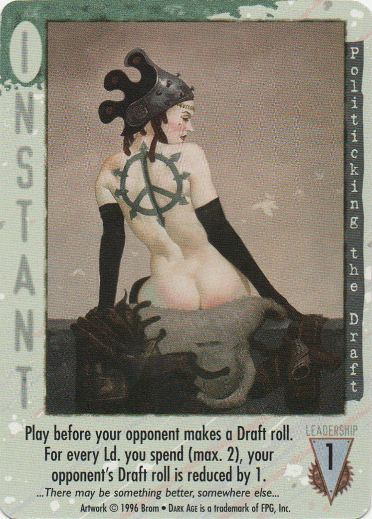 Politicking the Draft — image 1