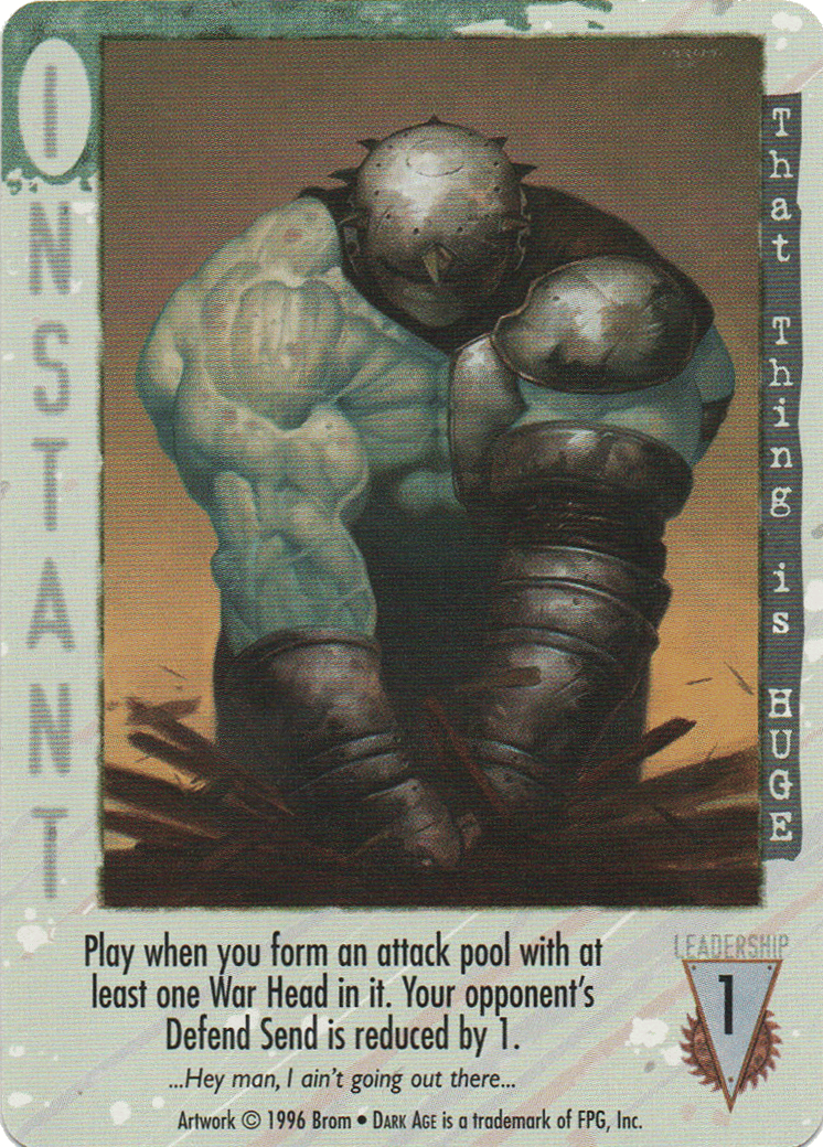 That Thing is HUGE — image 1