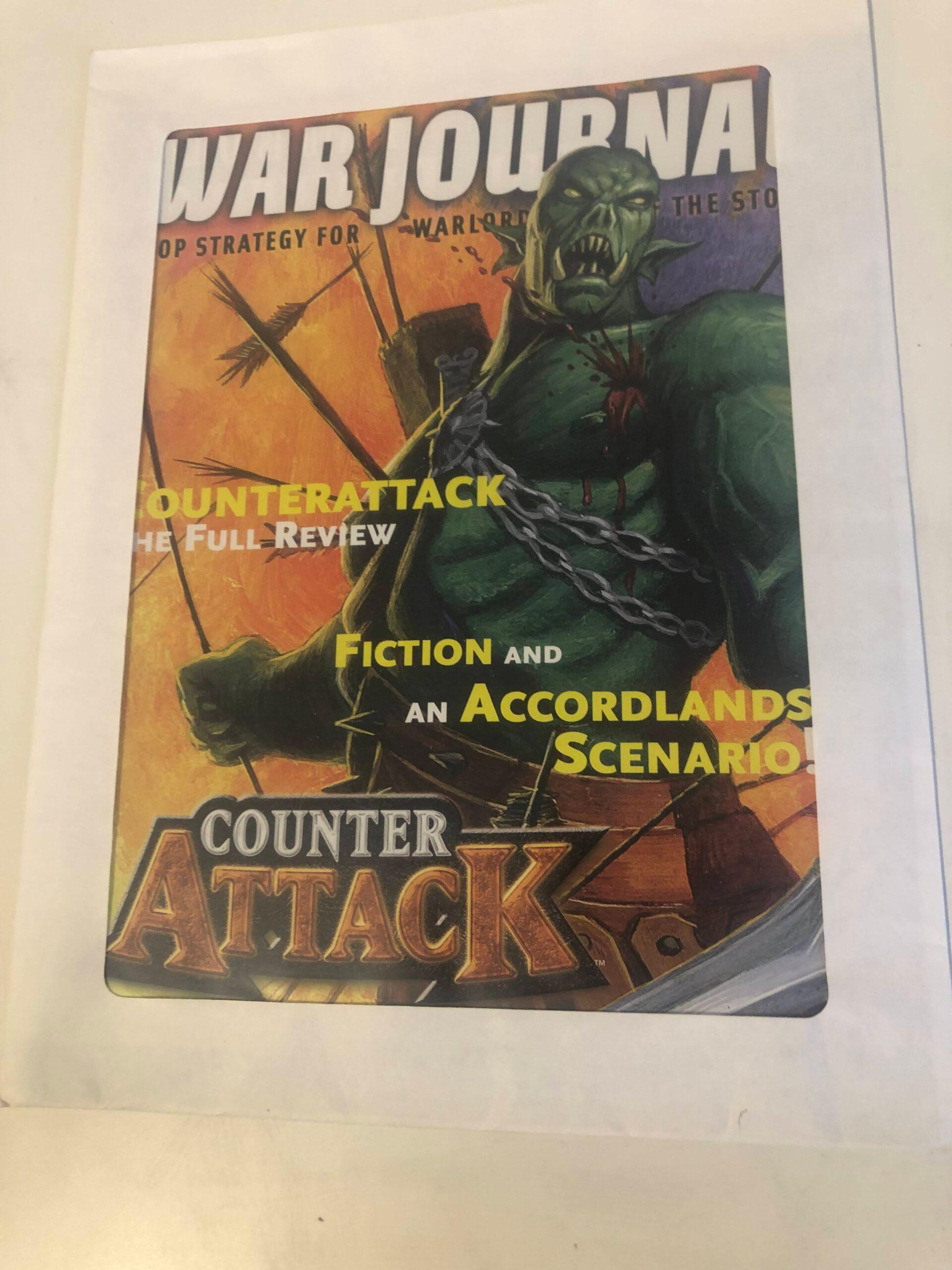 Warlord Saga of the Storm - The War Journal - Strategy for Warlord Saga of the Storm Vol 2 #3 - Sealed — image 1