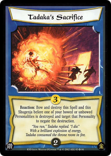 Tadaka's Sacrifice — image 1