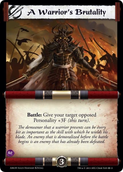 A Warrior's Brutality — image 1