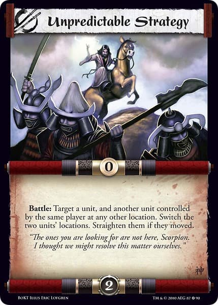 Unpredictable Strategy — image 1