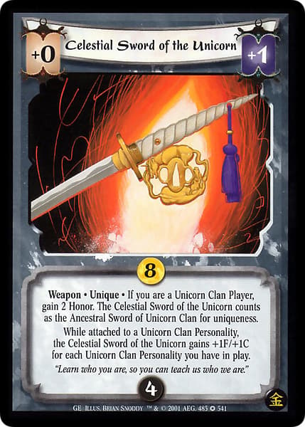 Celestial Sword of the Unicorn — image 1