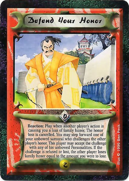 Defend Your Honor — image 1