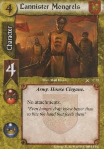 Lannister Mongrels — image 1