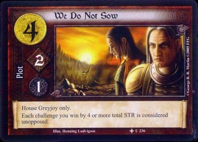 We Do Not Sow — image 1