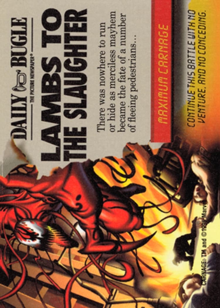 Maximum Carnage - Lambs To The Slaughter — image 1