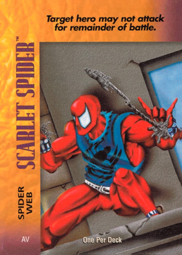 Scarlet Spider Spider Web — image 1